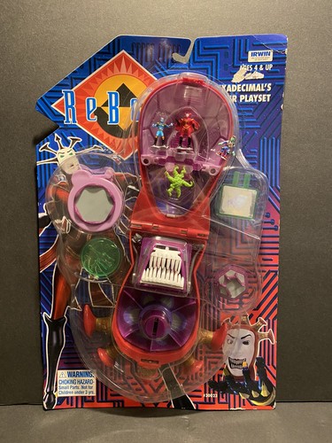 1995 Reboot Hexadecimals Lair Playset Irwin Mighty Max