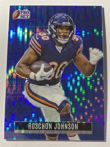 2023 Leaf Pro Set Metal Roschon Johnson #RB-80
