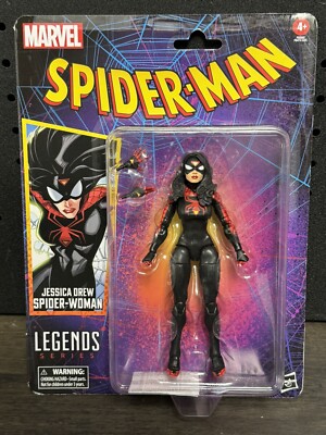 Marvel Legends Spider-Man Jessica Drew Spider-Woman Action Figure NIB New Web