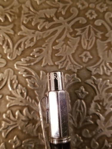 Caran Dache Varius Ballpoint Alligator With Silver Plated Finish