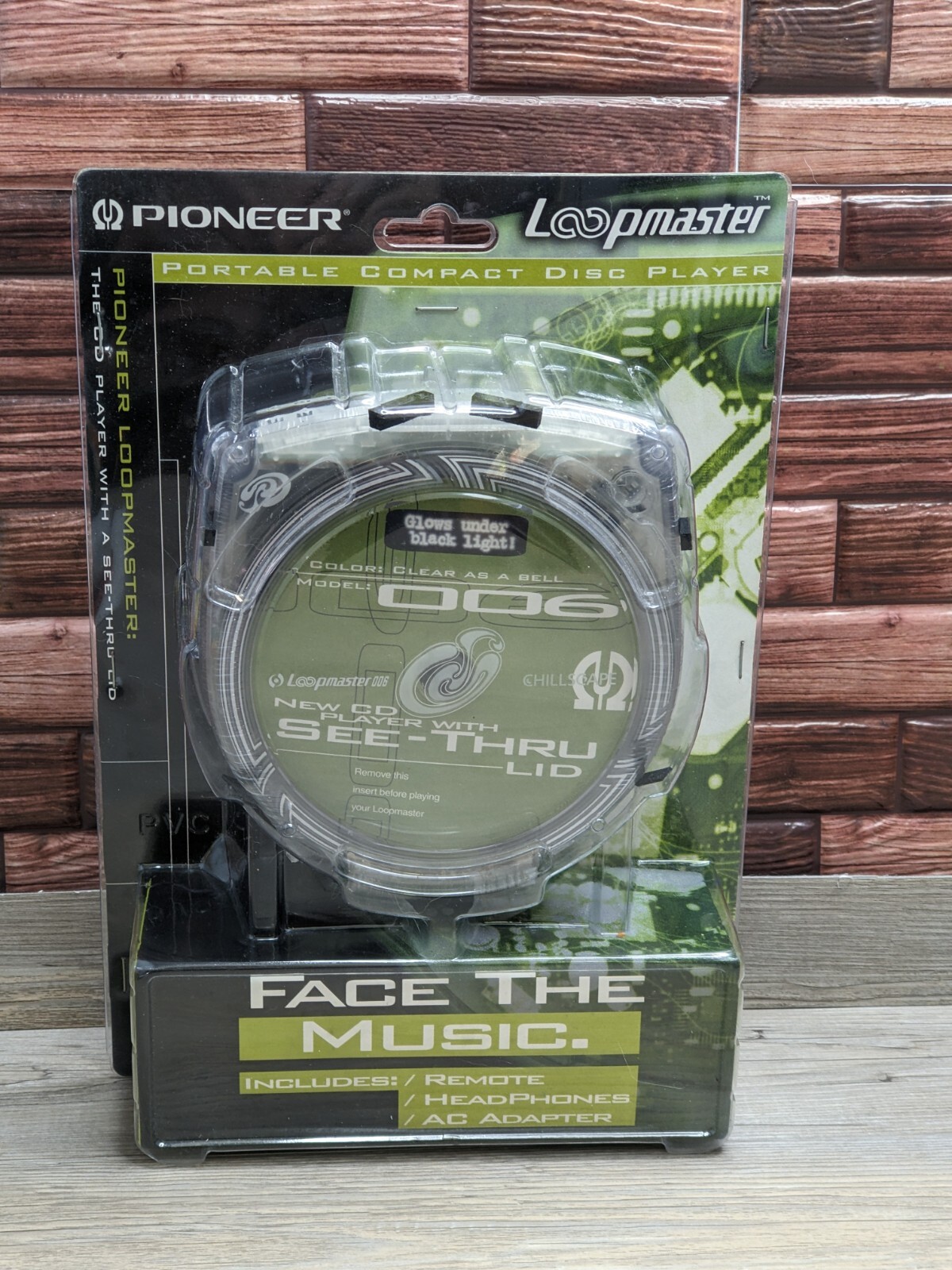 正規品 ポータブル CD プレイヤー パイオニア ループマスター 新品