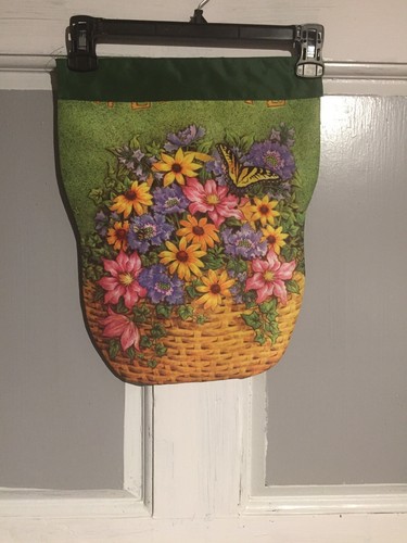 Mini Garden Flag Spring Welcome  BEAUTIFUL BLOOM 12 x18 Inch FREE FAST SHIPPING