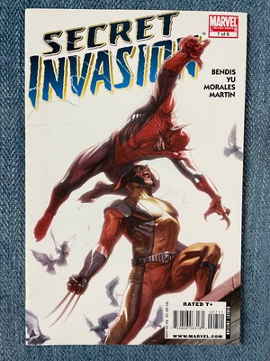 Secret Invasion #7 Marvel Comics 2008 NM Brian Bendis