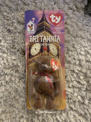 mcdonald's ty brittania beanie baby TAG ERRORS