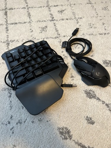 Logitech G502 Hero and Redthunder RGB Keyboard