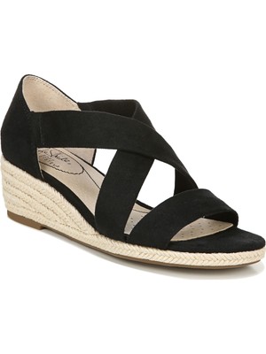 

LIFE STRIDE Женские черные эспадрильи на танкетке Traction Siesta, 9 м, Черный, G2711F1