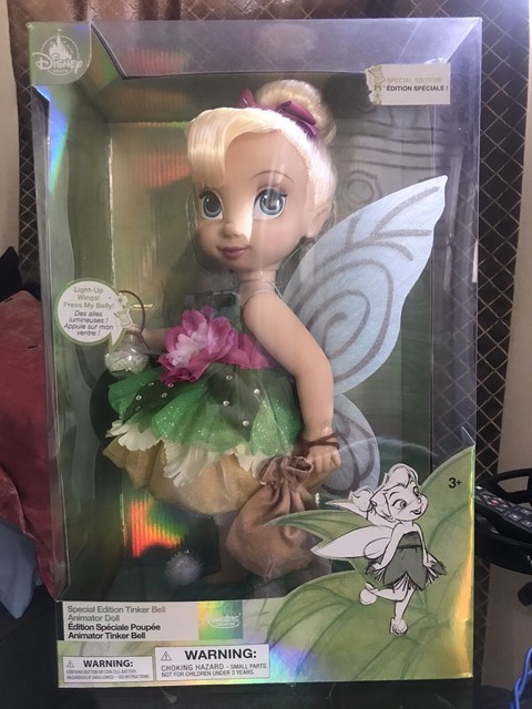 tinkerbell animator doll limited edition
