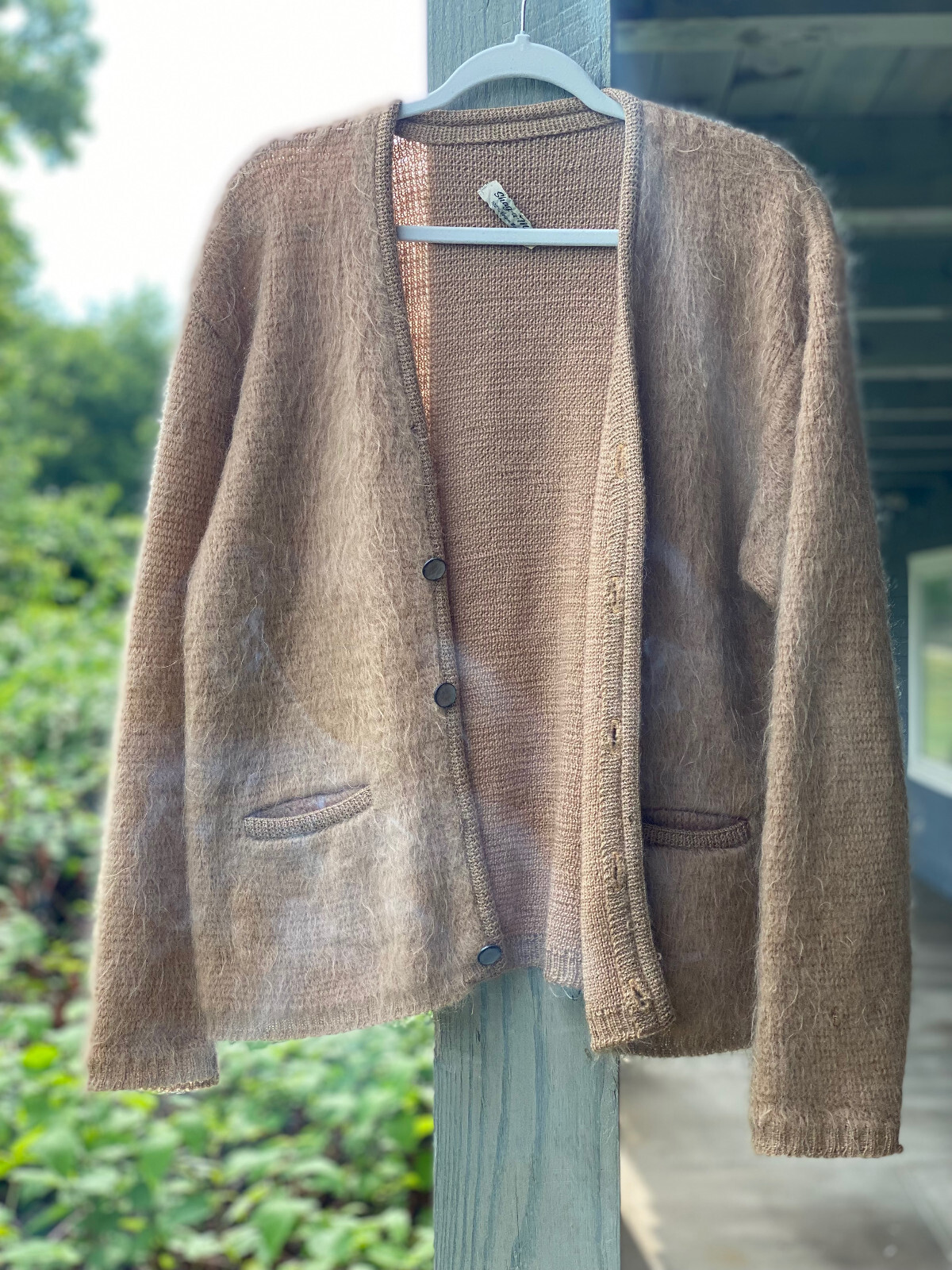 Rare Mint Vintage 60's Shag a Mo Shaggy Mohair Wool Cardigan Rare Mint Vintage 60's Shag a Mo Shaggy Mohair Wool Cardigan