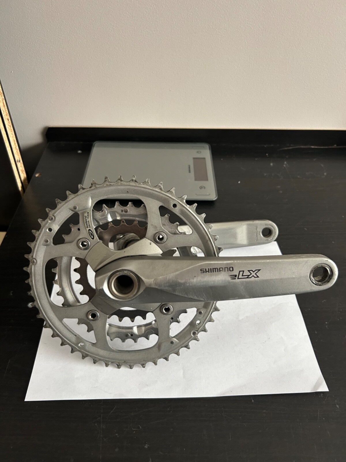 SHIMANO - しんじ SHIMANO DEORE LX FC-M563 BICYCLE 175 MM SG C-42/32/22 TOOTH
