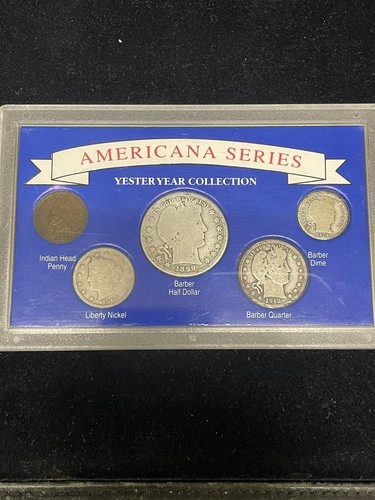 銀90% アメリカ銀貨5点セット YESTERYEAR US Coin Americana Series Classics Collection 5