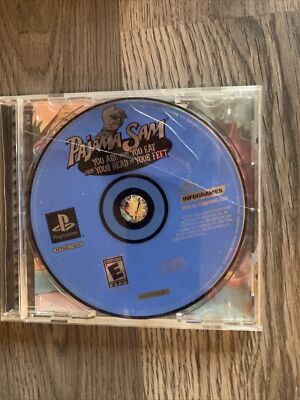 Pajama Sam: You Are What You Eat (Sony PlayStation 1 PS1) No Manual Tested Works
