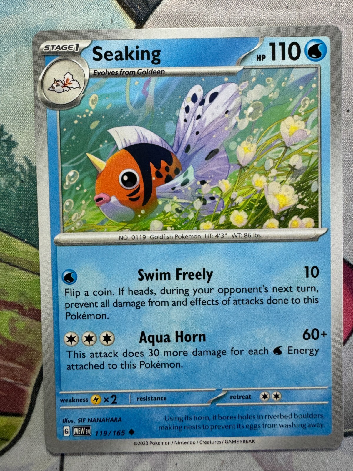 【海外版】エターナルフェニックス Seaking Non Holo English Pokemon TCG BKAK63 | eBay