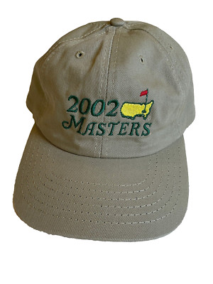 Augusta Georgia MASTERS 2002 OFFICIAL Embroidered American Needle Hat Cap NEW