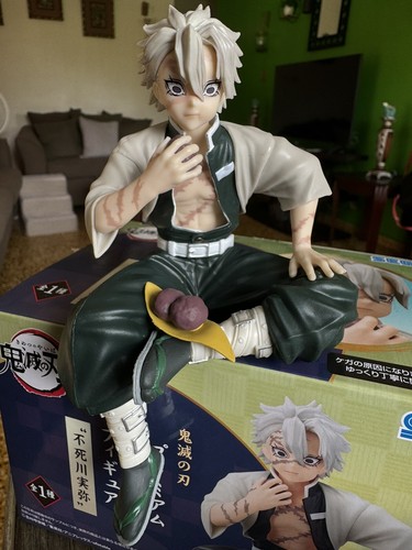 Sega Demon Slayer Perching Noodle Stopper Figure Toy Sanemi Sega Demon Slayer Perching Noodle Stopper Figure Toy Sanemi