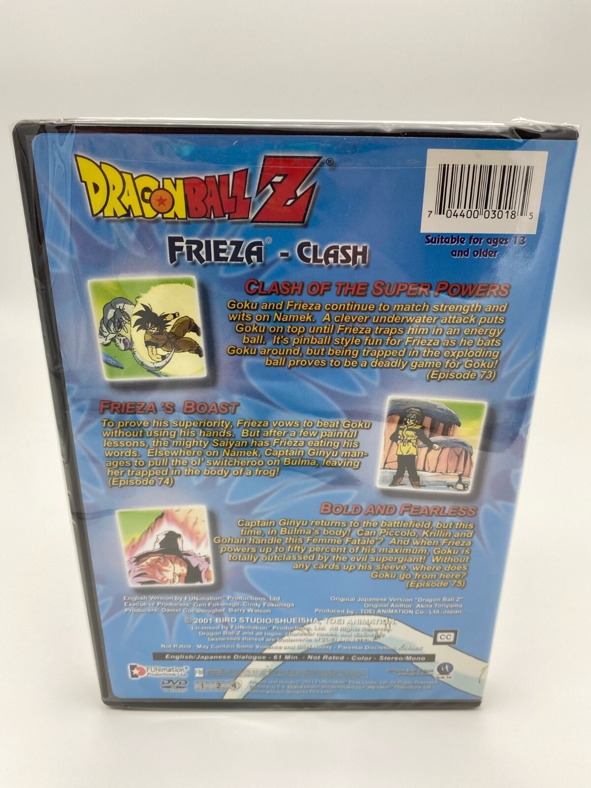 Dragon Ball Z - Frieza: Clash (DVD, 2001) 704400030185| eBay
