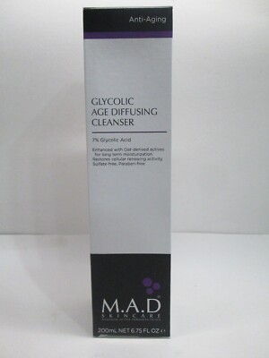 M.A.D skincare Glycolic age diffusing cleanser  200ml   NEW