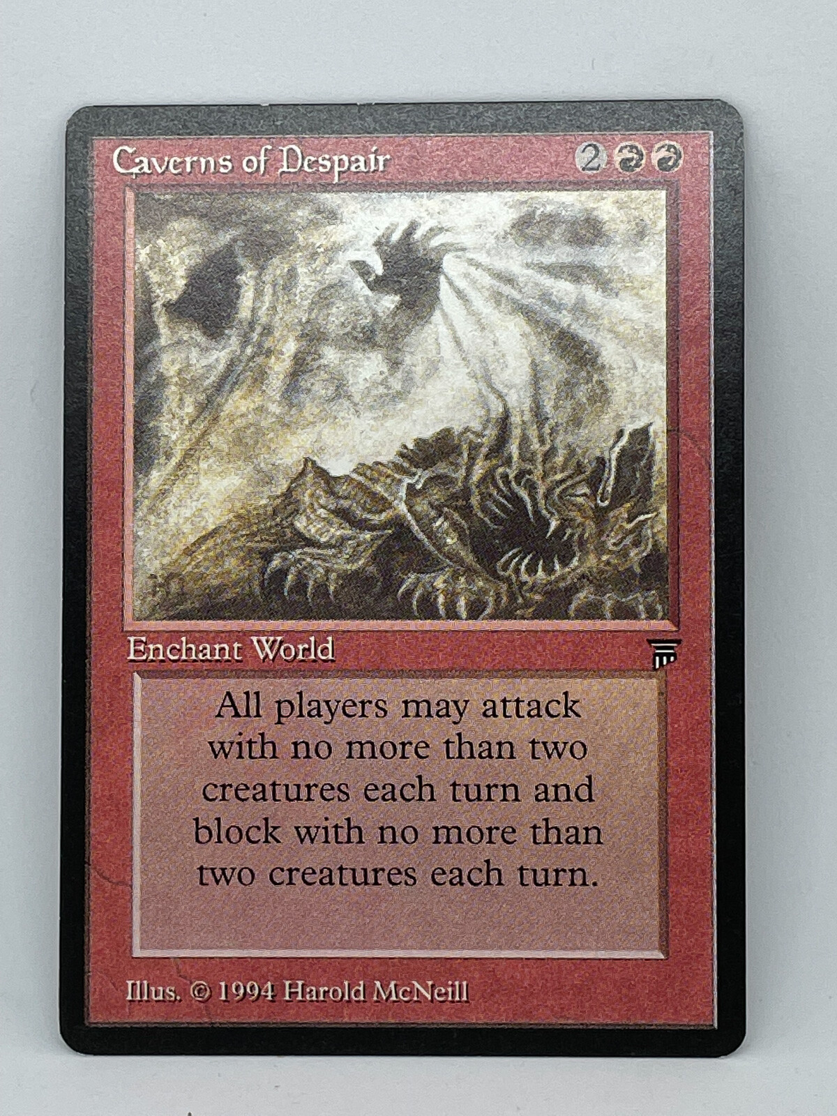 マジック：ザ・ギャザリング Legends Caverns of Despair Caverns of Despair Legends NM-/LP MTG Magic the Gathering 1