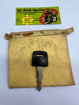 Vintage TEC Honda Factory Pre Cut Motorcycle Key # 20879 OEM