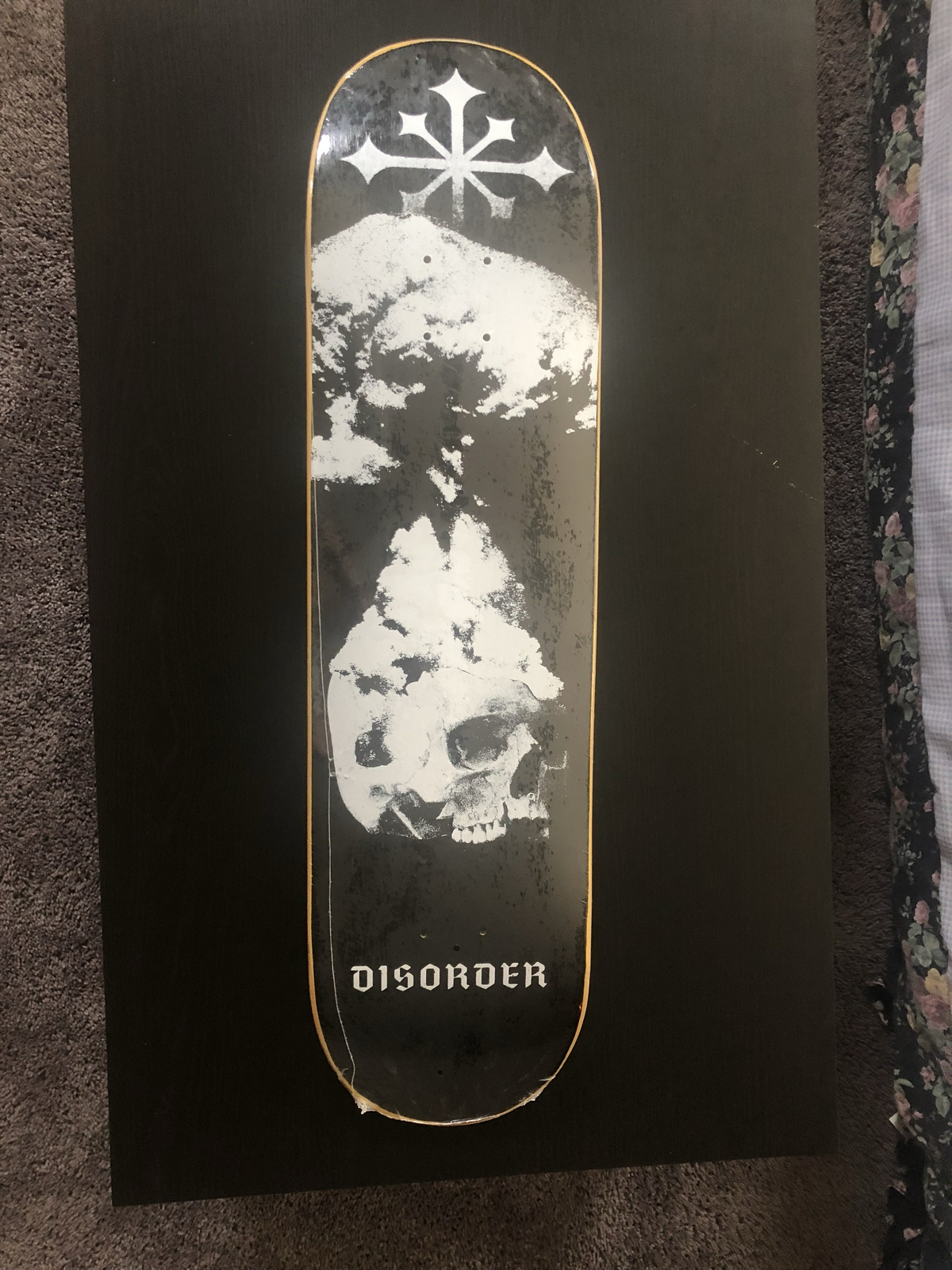 DISORDER SKATEBOARDS NYJAH 8.125” NEW Disorder Skateboard Deck Nyjah Huston Size 8.125 (SHIPS