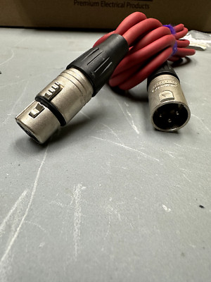 XLR M to XLR F Cable (10ft)