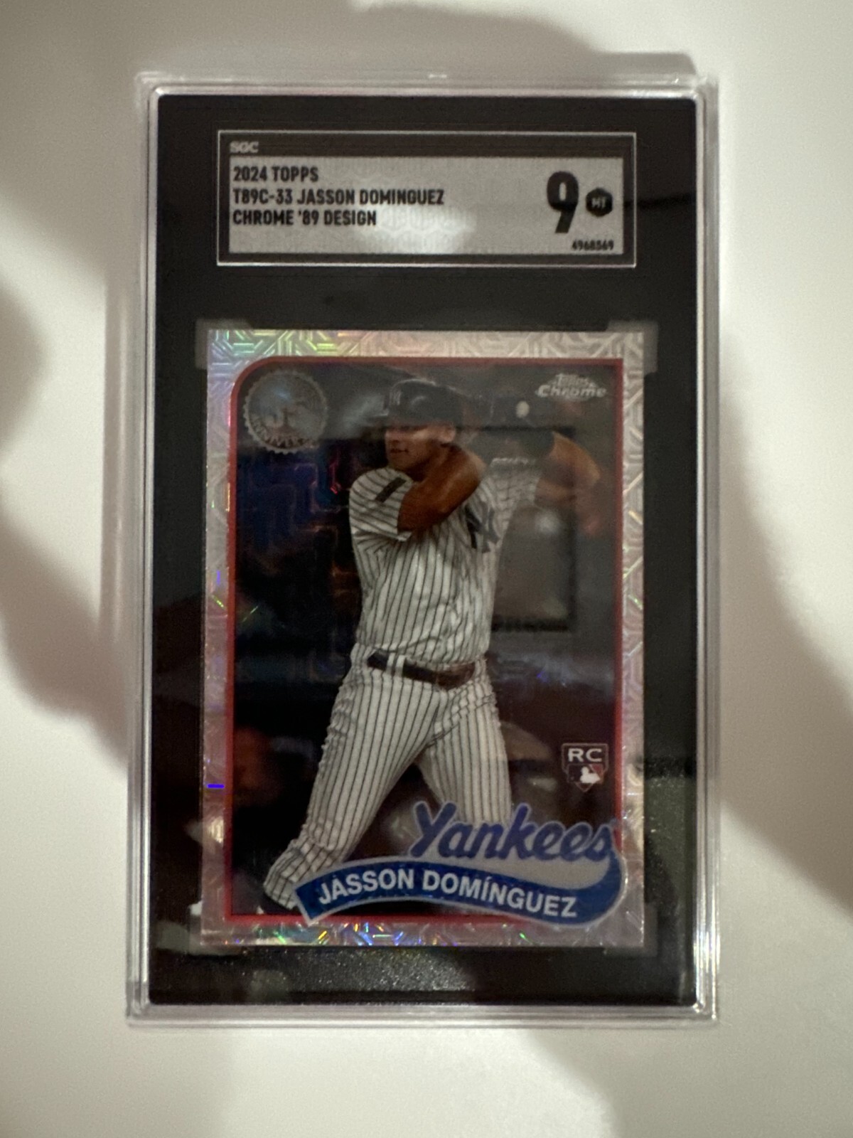 2024 Topps Series 1 - 1989 Topps Chrome Silver Pack #T89C-33