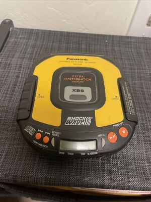 美品Panasonic SL-SW415 SHOCK WAVE CDプレイヤー Panasonic