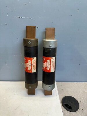 Cefcon CRS-125 Dual Element Time Delay Fuse 125A 600V (LOT OF 2) FREE SHIPPING