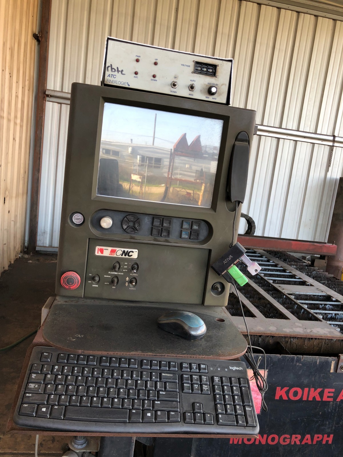 Koike Aronson CNC Plasma System 5’ x 10’ Table With Hypertherm Powermax 105
