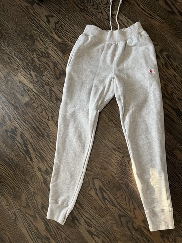 Champion Reverse Weave Women Small Gray Jogger Sweatpants