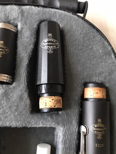 Buffet Crampon E12F b Flat Clarinet Demo'd Only 10x Mint Condition