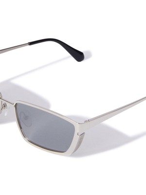Pre-owned Off-white Oeri119s24met0017272 Richfield Sunglasses