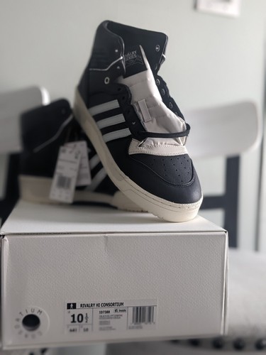 adidas Rivalry Hi 'Black White' BD8021