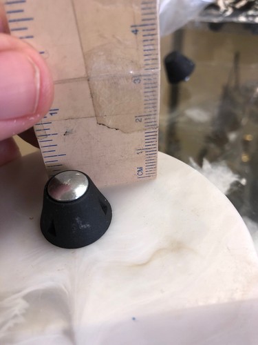 Replacement Cleats Black Aluminum Tip  Bag Of 50   1/2”