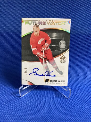 2020-21 SP Signature Legends Gordie Howe All-Time Future Watch