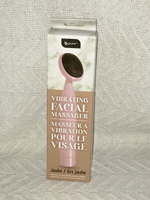 b.pure Vibrating Jade Stone Facial Massager Brand New In Box