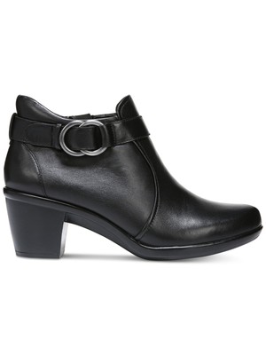 

NATURALIZER Womens Black N5 Comfort System, Кожаные ботильоны Comfort Elisa  M, Черный, F4147L1