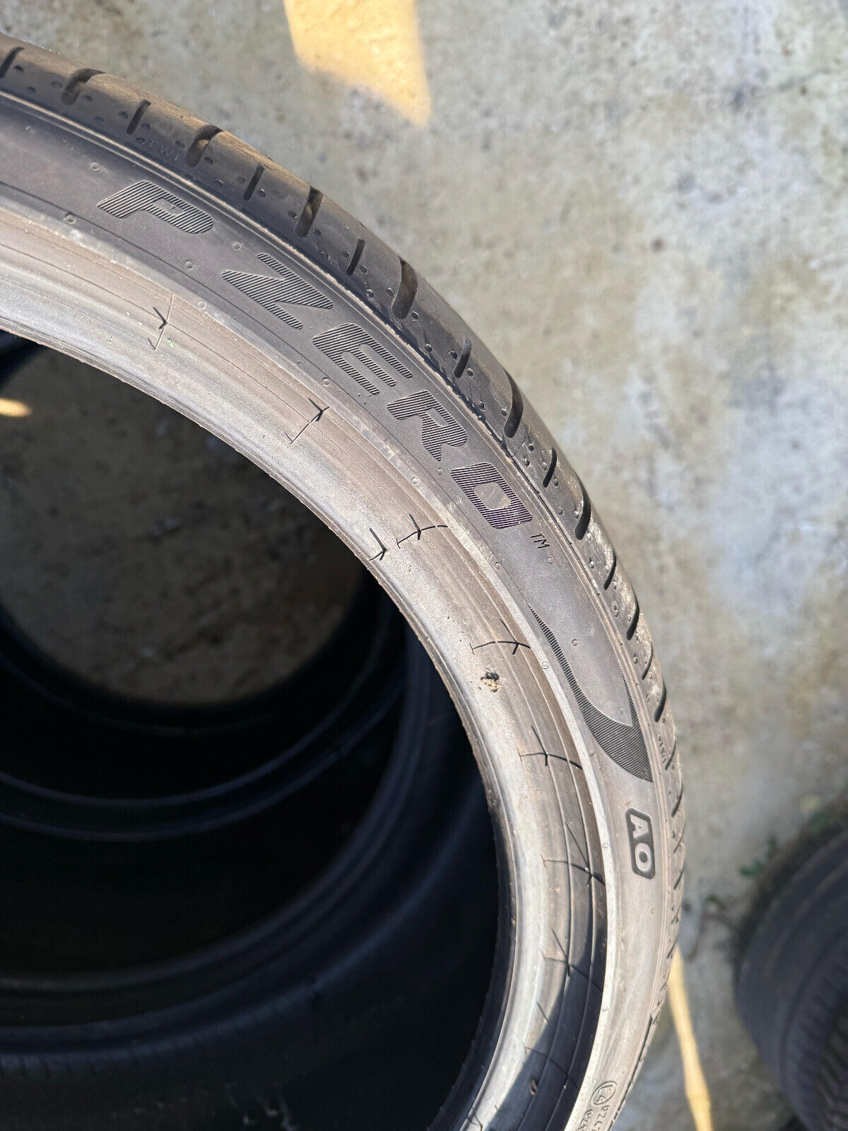 265 30 19 Pirelli, P Zero, XL, AO, 93Y, x2 A Pair 5.0mm (F1_tyres) YD060