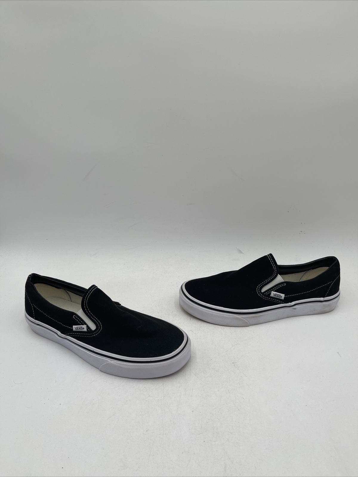 【新品未使用】vans Classic Slip-On Unisex Adults Vans Classic Slip-On Black Size 7M/8.5W | eBay