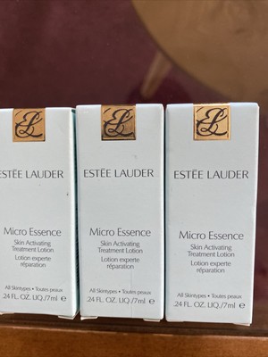 Ester lauder MicroEssence .24 FL.oz LIQ /7ml Set Of 3 Total .72 FL OZ 21 ML