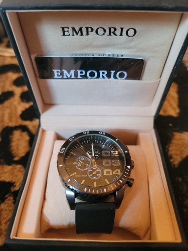 1930【希少品】　EMPORIO ARMANI 新品電池 ユニセックス腕時計 新品電池】GIORGIO ARMANI アルマーニ アンティーク 腕時計
