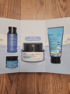 belif Dive Into Hydration Set Aqua Bomb 1.69 fl oz Limited Edition Hydrating Set