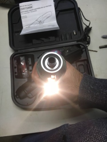 Craftsman 3.6v Brite Driver Dual Position Electric Screwdriver With Case