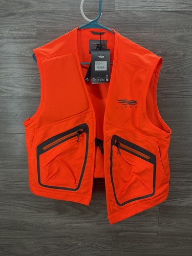 Sitka Hunter Orange Vest-L | eBay