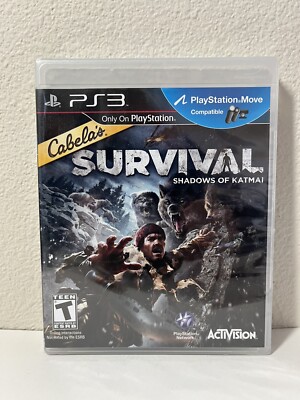 NEW SEALED PS3 Cabela's Survival: Shadows of Katmai Video Game Playstation-3