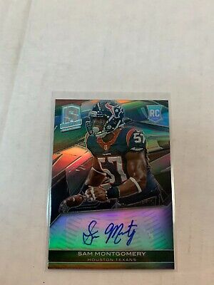 Sam Montgomery 2013 Spectra Rookie Auto Card #188 Serial #255/299. rookie card picture