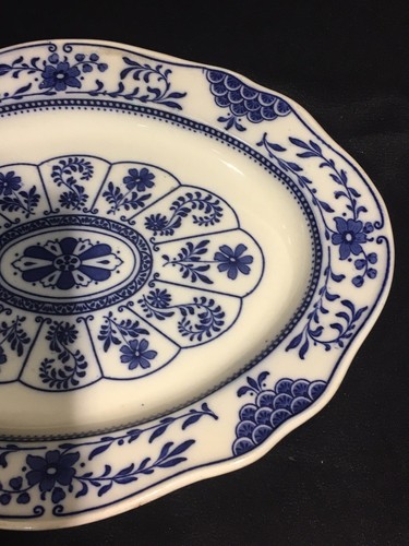 Beautiful Rare Antique Wedgewood Blue & White Imperial Etruria 14 3/8