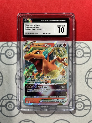 ポケモンカードゲーム 2022 Charizard VSTAR #212 Gem Mint 10 CGC Graded 10 Gem Mint Charizard VSTAR 212/172 VSTAR