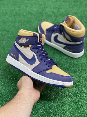Nike Air Jordan 1 GTX Element Mens Basketball Shoes Purple DB2889-501 VNDS Sz 8