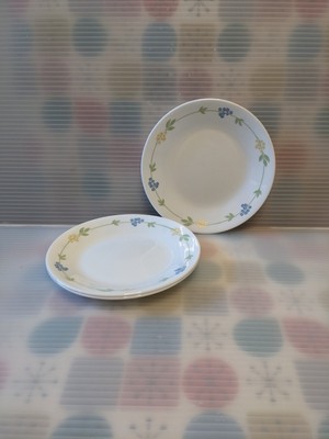 Corelle by Corning Secret Garden 6.75'' Bread Plate Set of 3