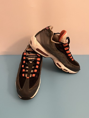 Nike Air Max 95 Grey Speckle Sole CZ0191-001 Grey/Black/Orange Men's 8 |  eBay